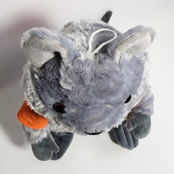 Grey Quokka 14" Plush Ding Ding Ding Dave Busters Toy Factory Stuffed Animal - Picture 5 of 14